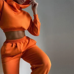 Completo tuta felpa e pantalone donna