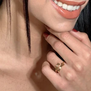 Anello Nomi, regolabile,personalizzabile 1-2 nomi