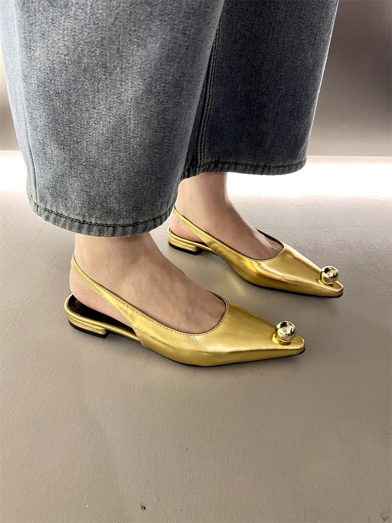 Flats Sandals Elegant Women Shoes Outdoor Female Footwear - immagine 4