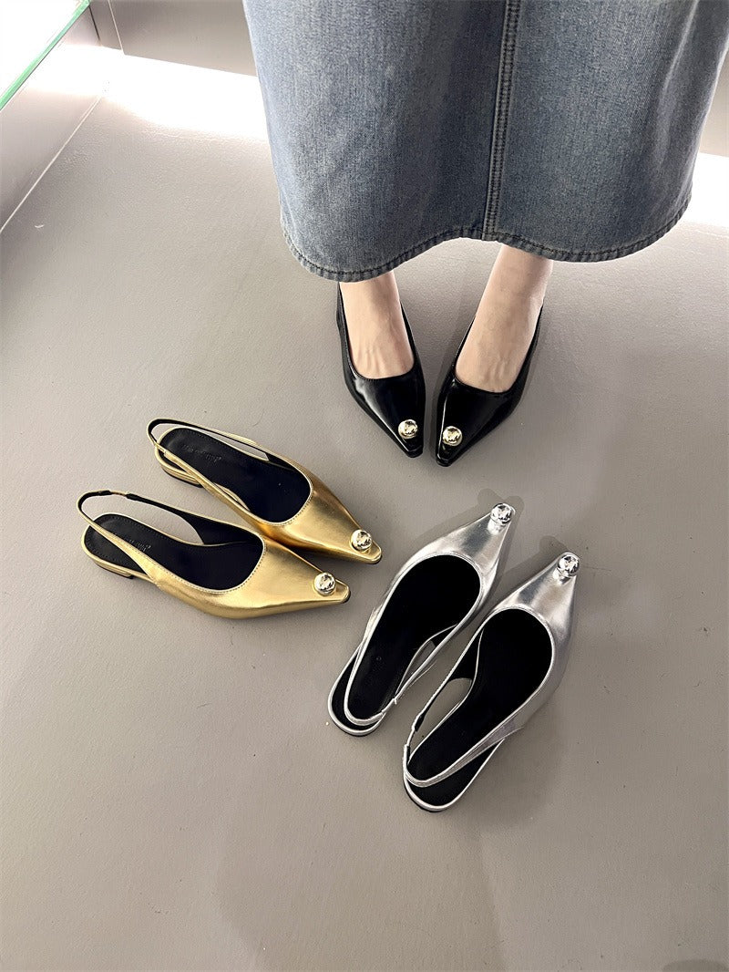 Flats Sandals Elegant Women Shoes Outdoor Female Footwear - immagine 3