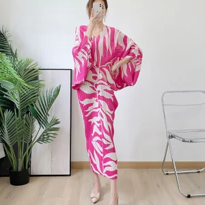 Abito lungo jungle donna