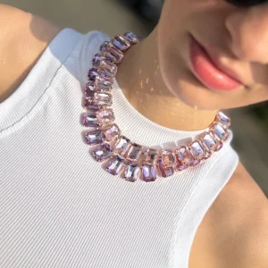 Collana Marble mix rosè