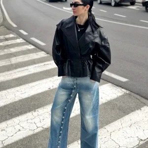 Jeans Ciara con bottoni