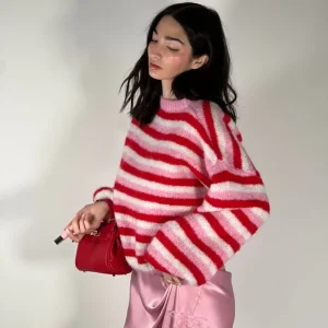 Maglione Candy righe mix