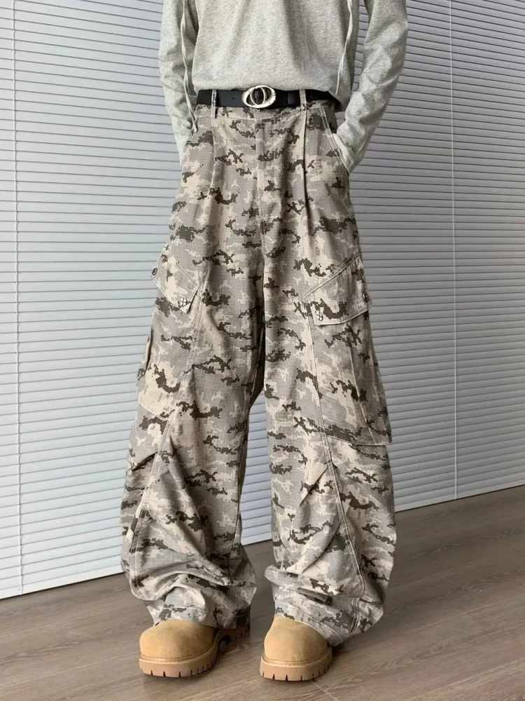 mimetico baggy giapponese streetwear