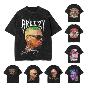 Maglietta Rapper Chris Brown