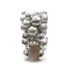 Box 30 Palline di Natale Argento