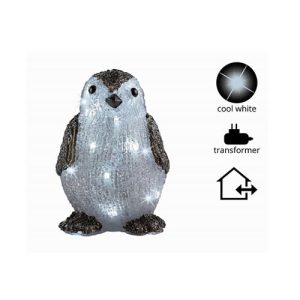Led Acrylic ice pinguino cm. 20