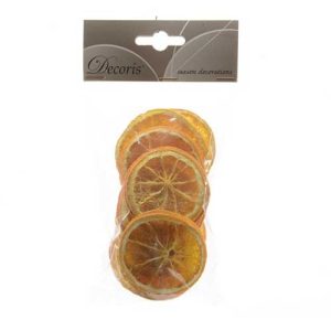 Decoro arancia essiccata a fette 12 pezzi