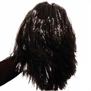 Pom pom pvc nero
